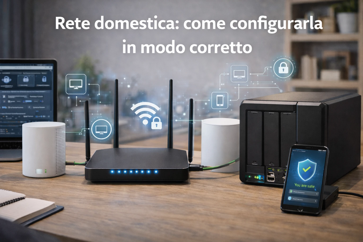 Configura rete domestica